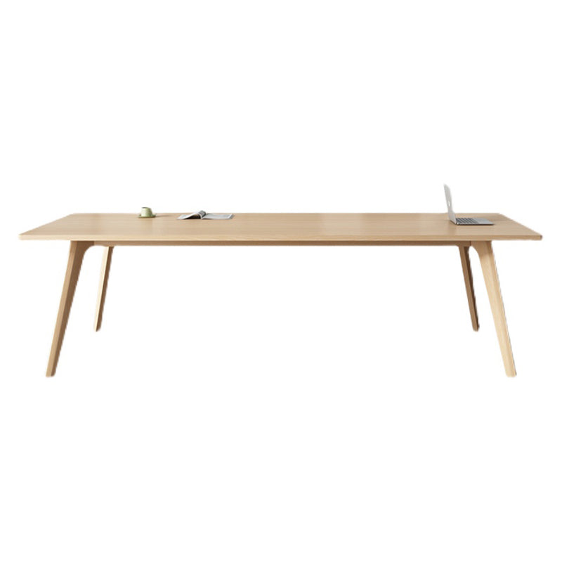 Meubles de salle à manger de style de simplicité de table de dinette de rectangle avec 4 jambes