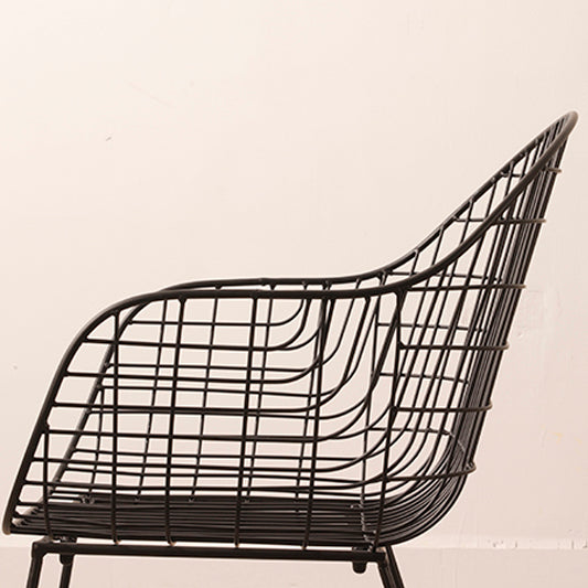 El cuero moderno de la PU que cena el metal de las sillas cena los sillones para el uso del restaurante