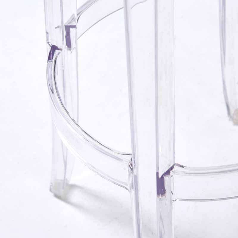 Nordic Simple Stapelbarer Thekenhocker 30-Zoll-Höhenlosen-Innen-Barhocker, 2-Set von 2