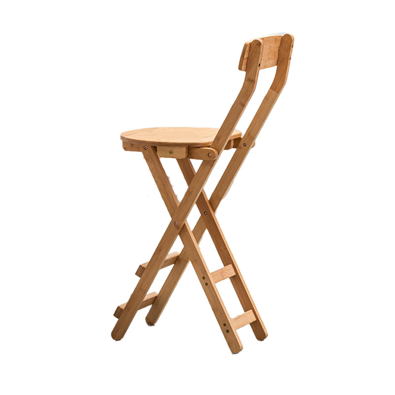 Nordic Style Armless Wood Barhocker Klapphocker für Esszimmer