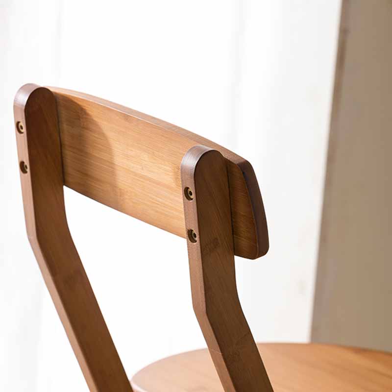 Nordic Style Armless Wood Barhocker Klapphocker für Esszimmer