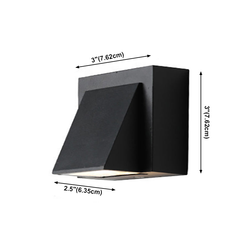 Mount mural moderne lampe Nordic Simple Wall Sconce Lightture pour intérieur extérieur