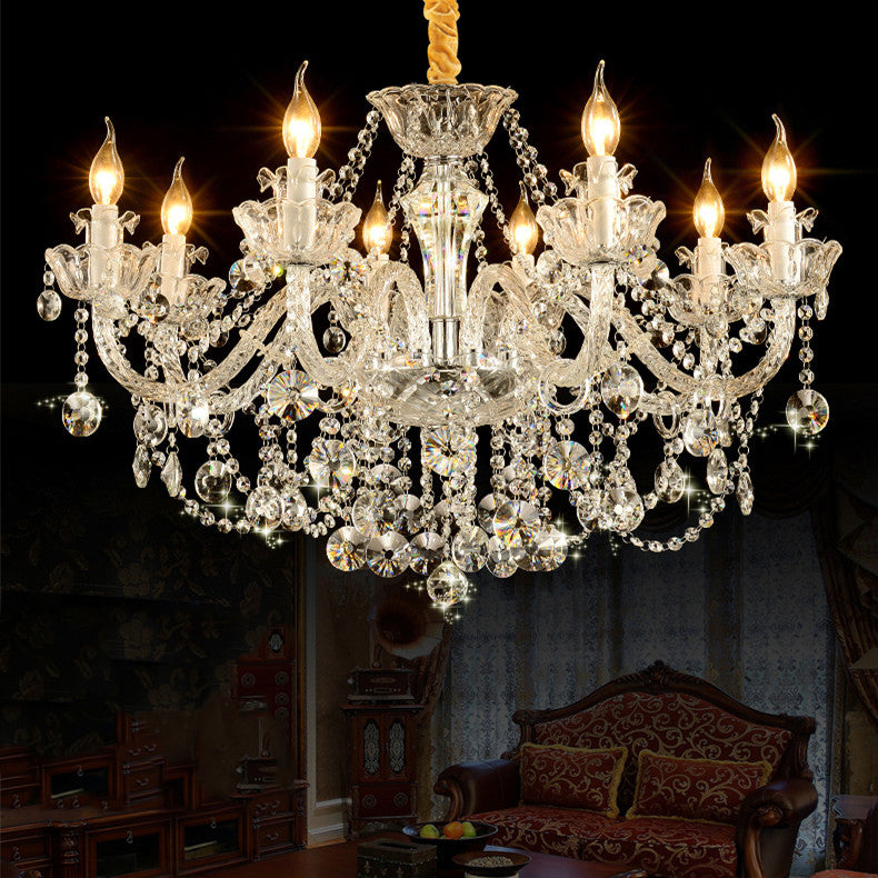 Nordic Style Chandelier Light Postmodern Style Crystal Pendant Lights for Living Room