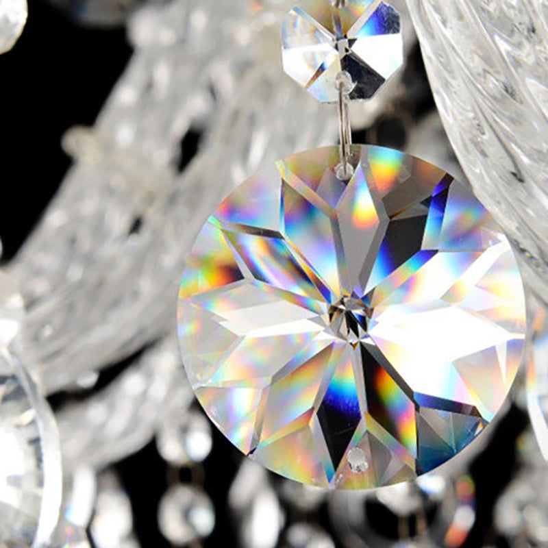 Nordic Style Chandelier Light Postmodern Style Crystal Pendant Lights for Living Room