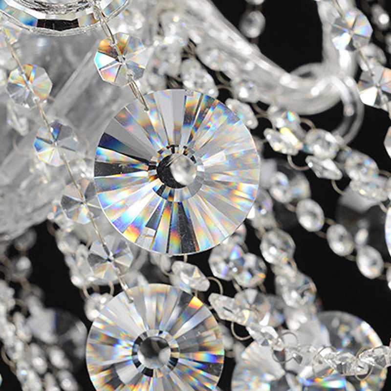 Nordic Style Chandelier Light Postmodern Style Crystal Pendant Lights for Living Room