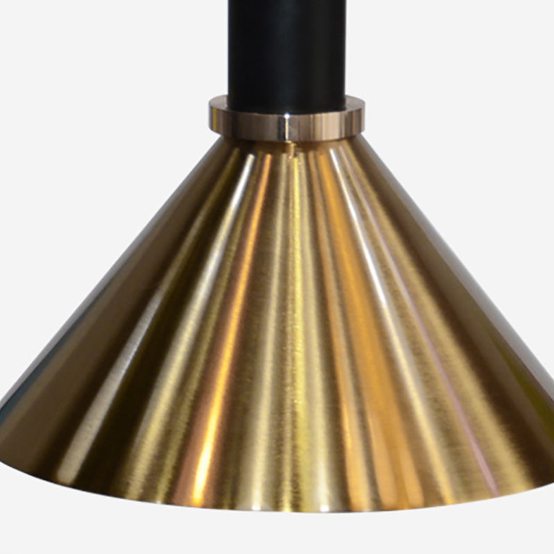 Lampe suspendue de style contemporain simple léger métallique pour le café du salon