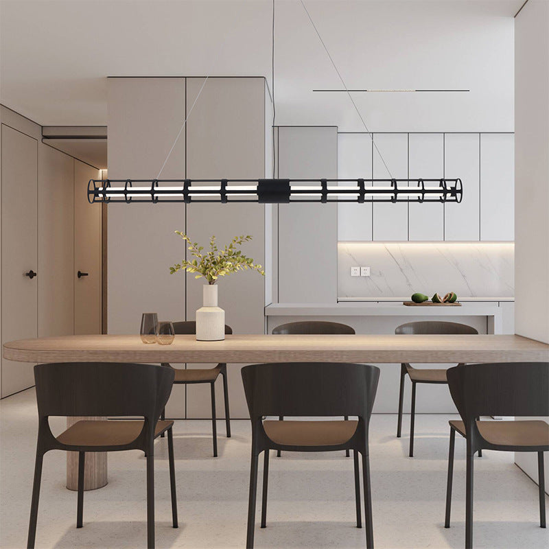 Luz de la isla de estilo posmoderna Luz de colgante de colgantes de metal para sala de estar