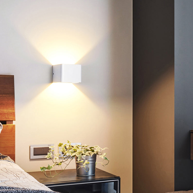 Modern Wall Mount Lamp Nordic Simple Square Wall Sconce Light Fixture for Living Room