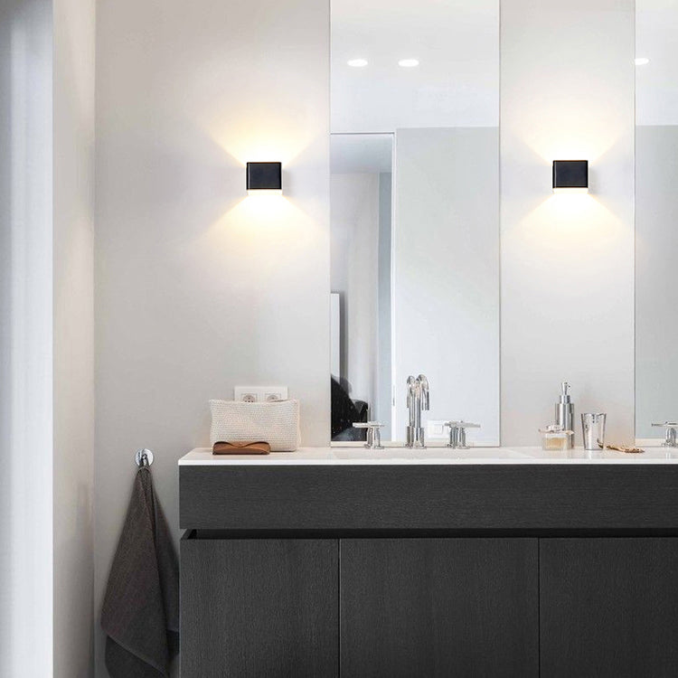 Modern Wall Mount Lamp Nordic Simple Square Wall Sconce Light Fixture for Living Room