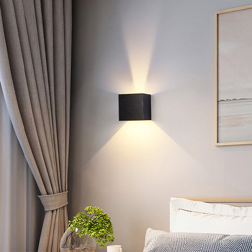 Modern Wall Mount Lamp Nordic Simple Square Wall Sconce Light Fixture for Living Room