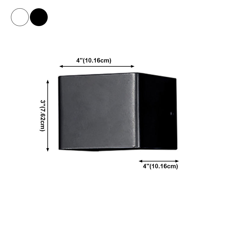 Modern Wall Mount Lamp Nordic Simple Square Wall Sconce Light Fixture for Living Room