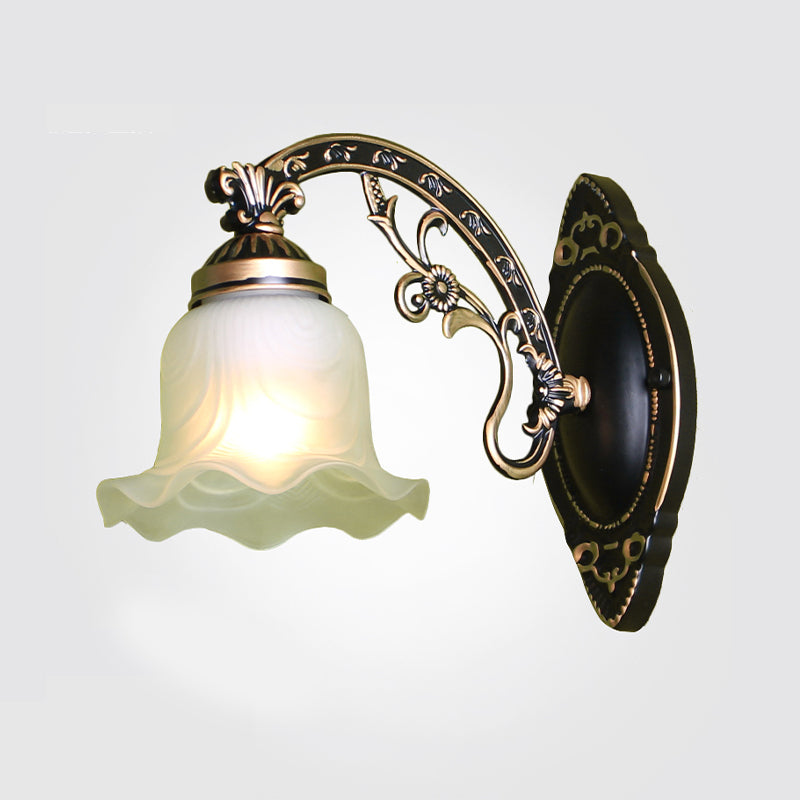 Applique murale simple Modern Living Room Glass Shade Wall Mount LAMPIR LIMPT