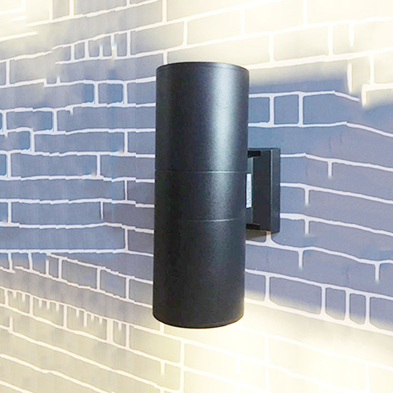 Lampe murale moderne lampe nordique simple, la teinte cylindrique, le luminaire mural pour extérieur
