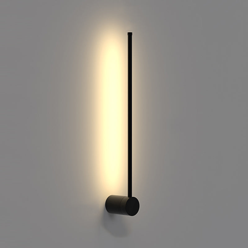 Nordic Style Aluminum Wall Sconce Strip Shape LED Wall Light for Living Room