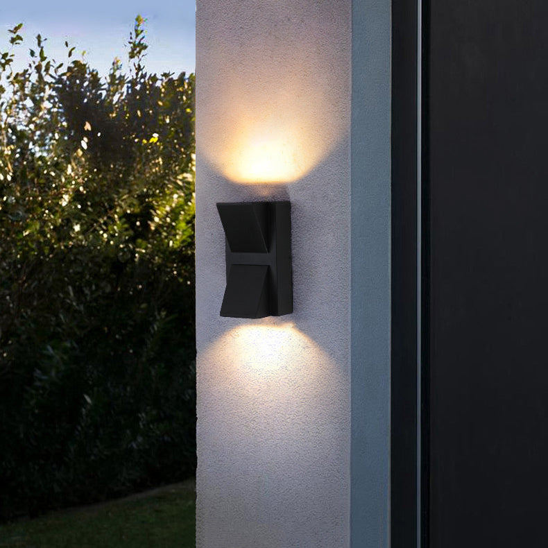 Luz de pared simple Luz de estilo moderno Corredor Aisle Lámpara de pared de aluminio de aluminio