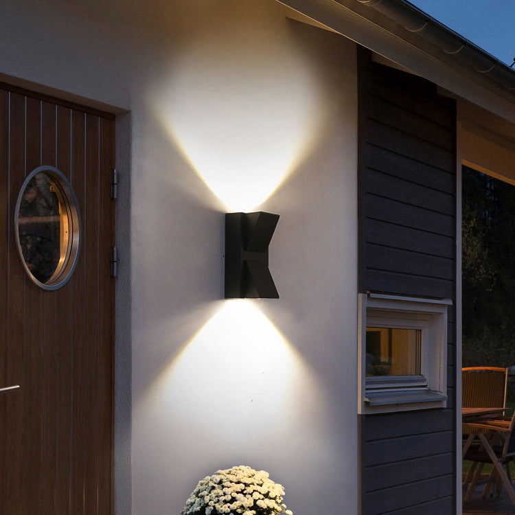 Luz de pared simple Luz de estilo moderno Corredor Aisle Lámpara de pared de aluminio de aluminio