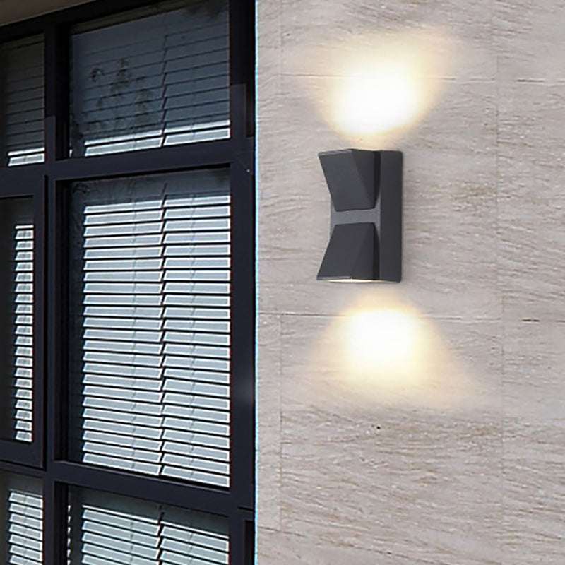 Luz de pared simple Luz de estilo moderno Corredor Aisle Lámpara de pared de aluminio de aluminio