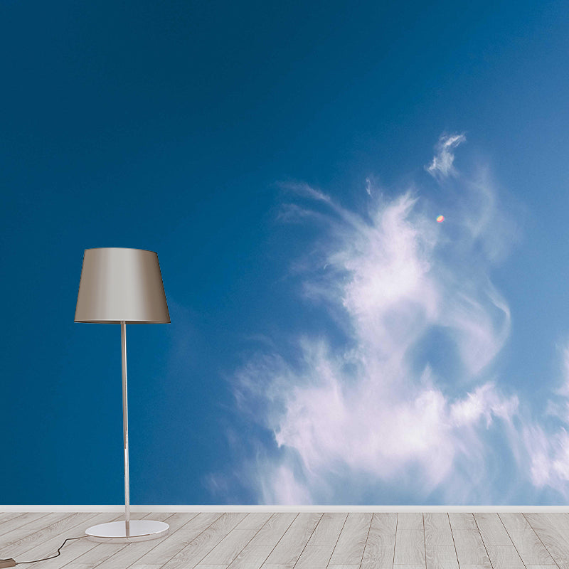 Fancy Sky Wall Mural Wallpaper Photography Mildew Resistant for Living Room