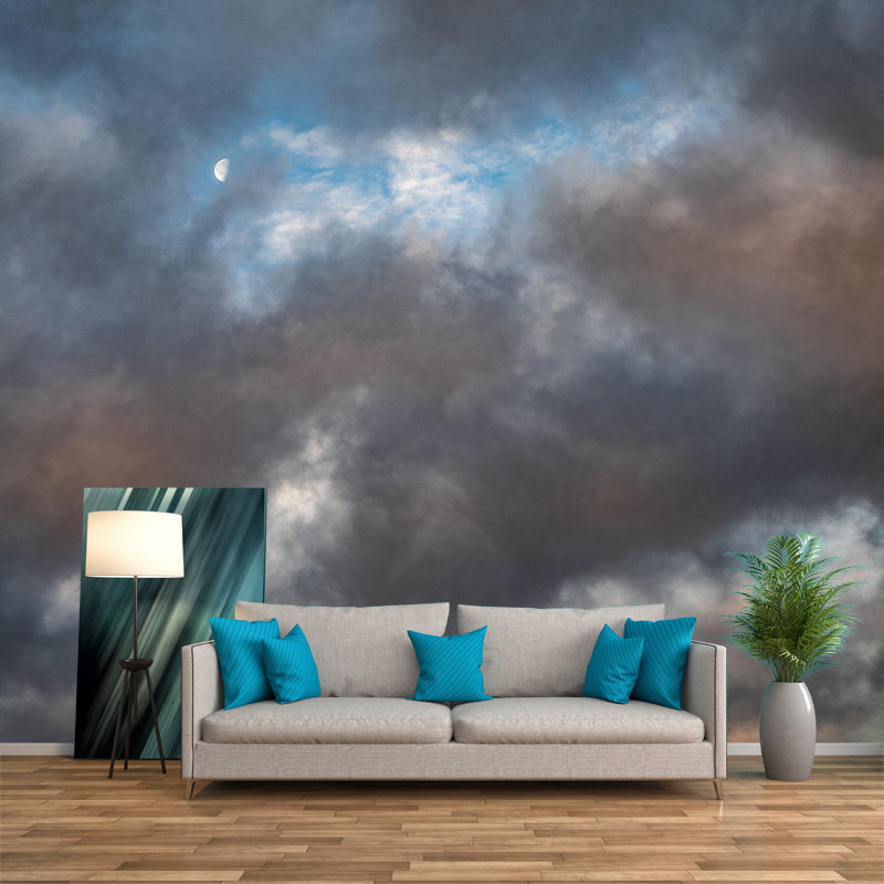 Sunset Scene Sky Wall Mural Wallpaper Photography Mildew Resistant for Home Decor
