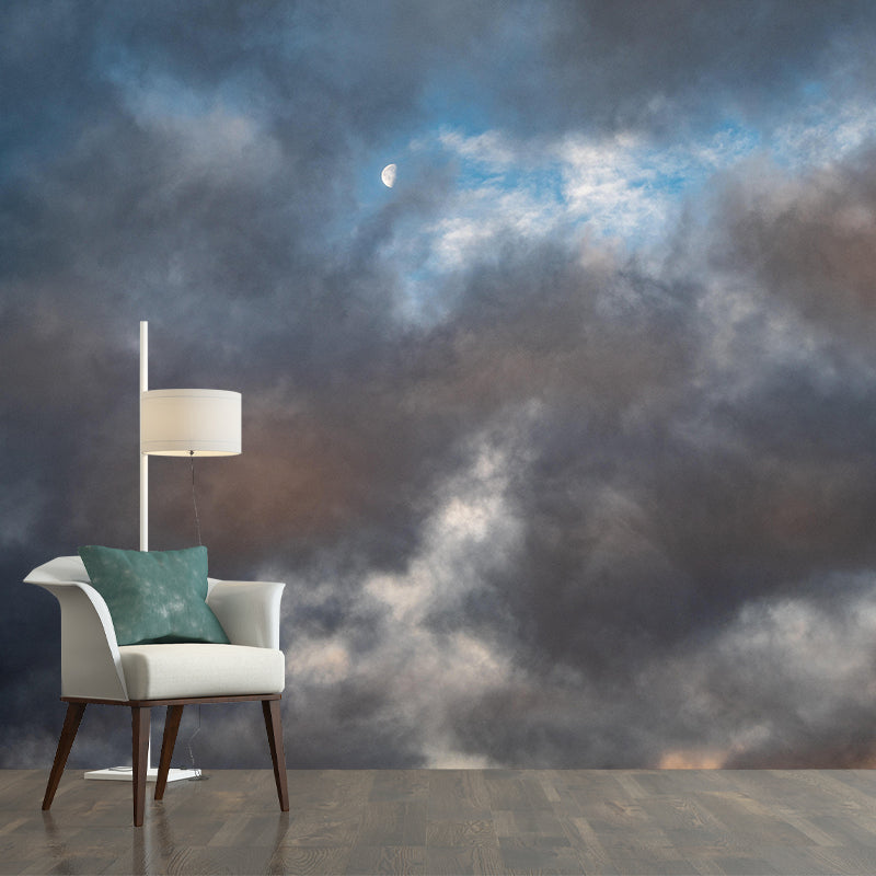 Sunset Scene Sky Wall Mural Wallpaper Photography Mildew Resistant for Home Decor