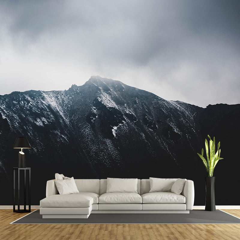 Wall Mural Modern Style Mountain Wallpaper Photography Mildew Resistant for Living Room