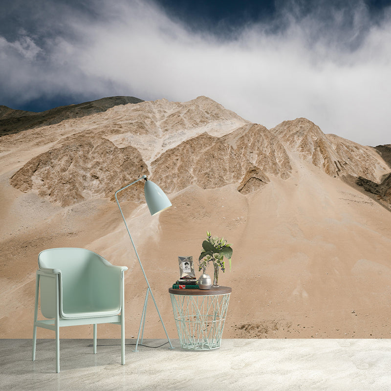 Snow Mountain Wall Mural Wallpaper Photography Mildew Resistant for Home Decor