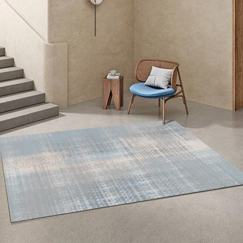 Light Pink Simple Rug Polyester Graphic Rug Non-Slip Backing Rug for Home Decor