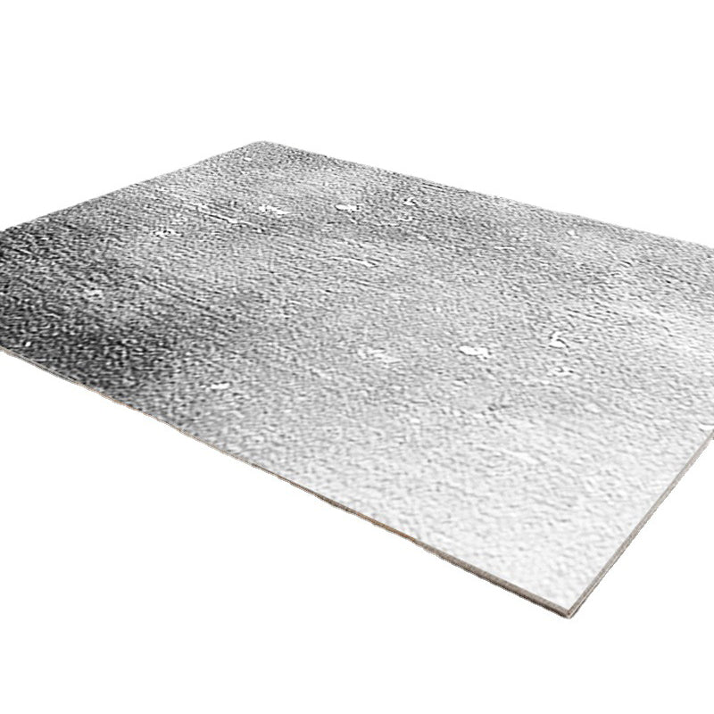 Light Pink Simple Rug Polyester Graphic Rug Non-Slip Backing Rug for Home Decor