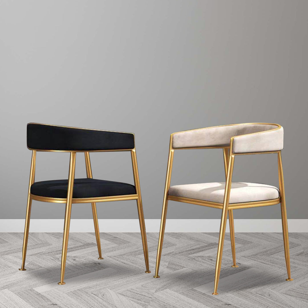 El comedor del metal de Glam preside el sillón tapizado trasero abierto