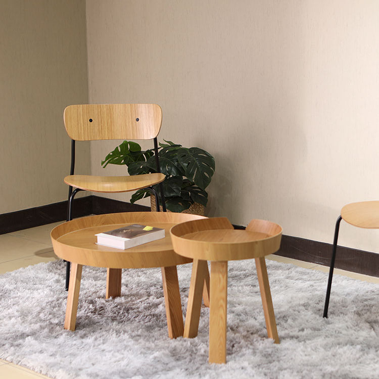Silla industrial sin brazos para interiores y exteriores, silla de comedor con respaldo abierto de metal