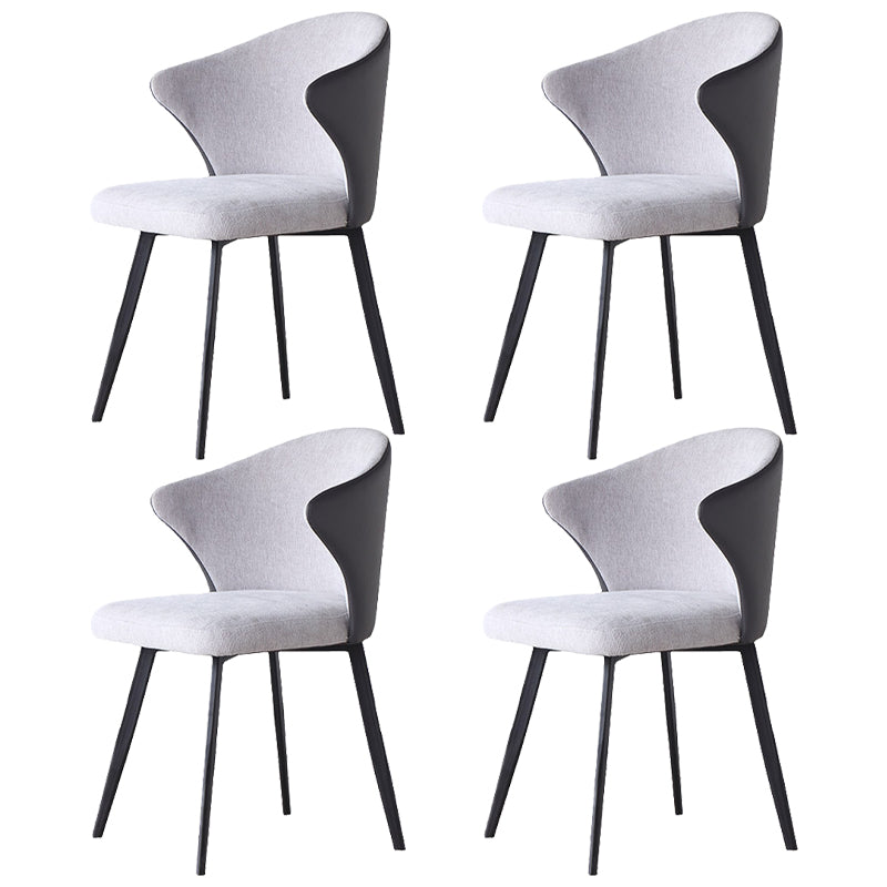 1/4/5/6/7 PCS Ensemble de restauration moderne en métal avec ensemble de dinet de table rectangle