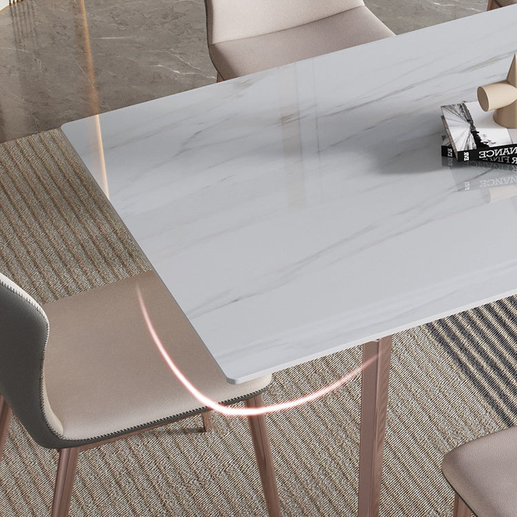 Noordse 1/2/5/7 stukken Dinerset Sintered Stone Eetting Table Set voor restaurant