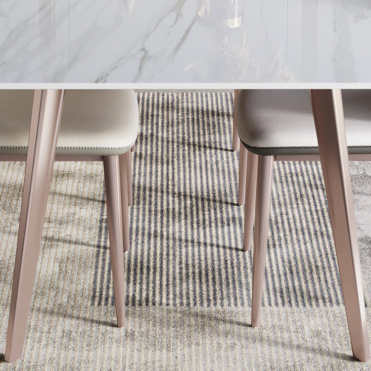 Noordse 1/2/5/7 stukken Dinerset Sintered Stone Eetting Table Set voor restaurant