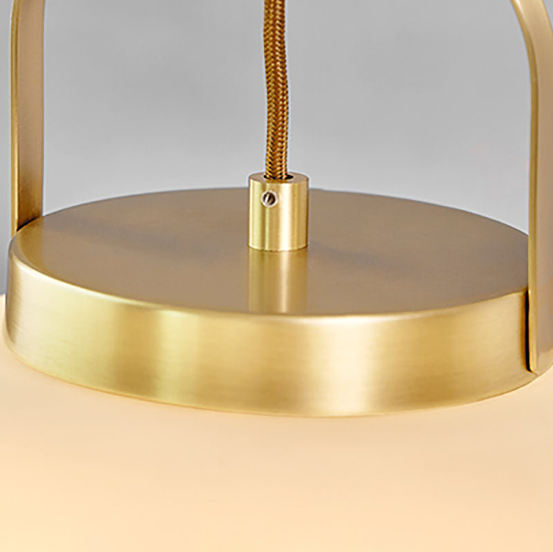 Assayeur d'éclairage pendentif en verre blanc léger en verre blanc clair pour salle à manger