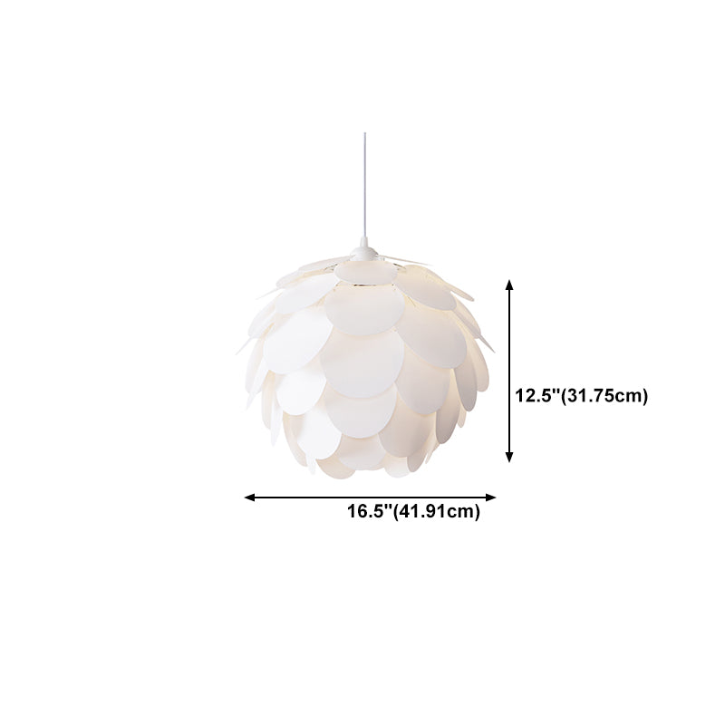 Luminaire pendentif en plastique moderne des luminaires suspendus pour la salle à manger