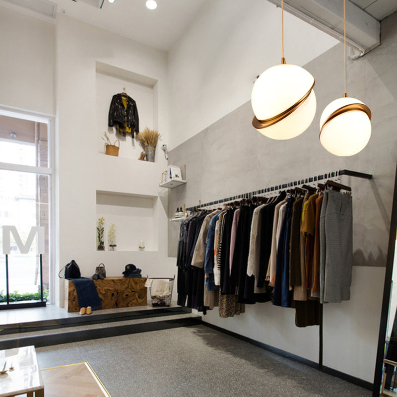 Prendants moderne Light Acrylique Shade suspendu Assaleur pour salle à manger