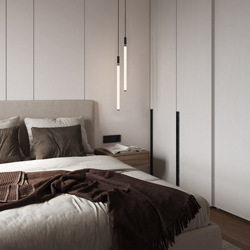 Lampe à pentence verticale en forme de bar