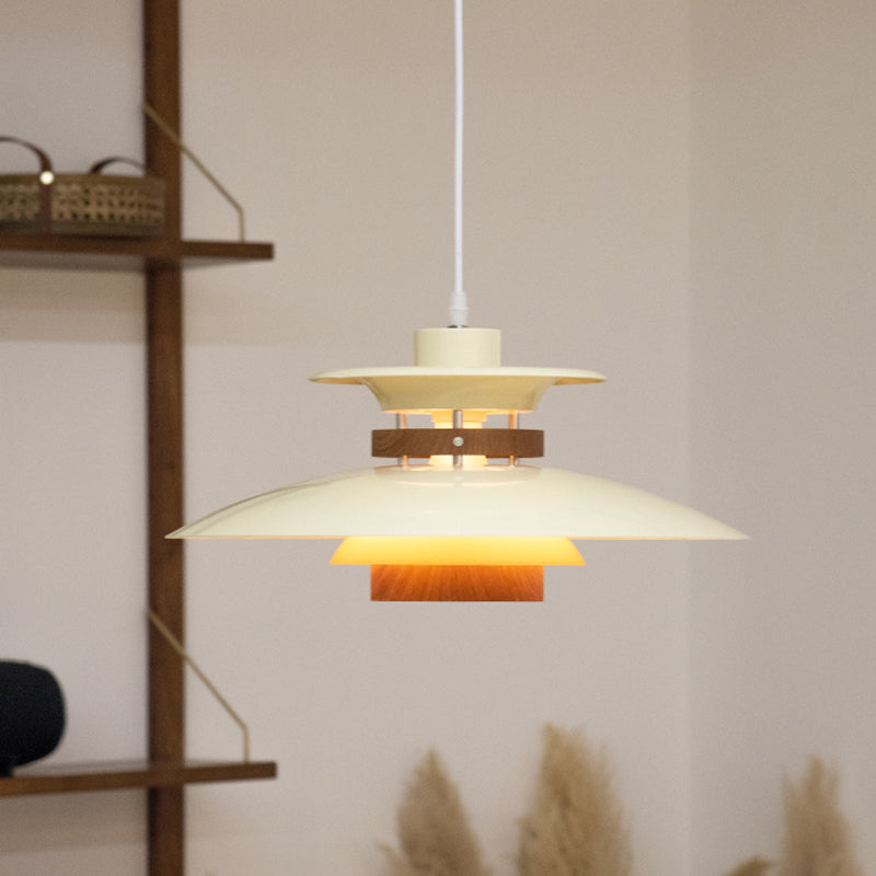 Pendre en métal contemporain Aménagement d'éclairage suspendu simple pour salle à manger