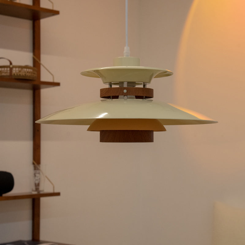 Pendre en métal contemporain Aménagement d'éclairage suspendu simple pour salle à manger