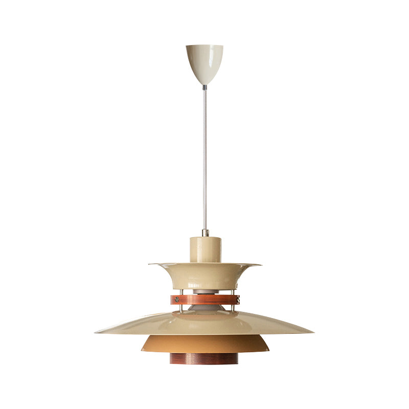 Contemporary Metal Pendant Light Simple Hanging Lighting Fixture for Dining Room