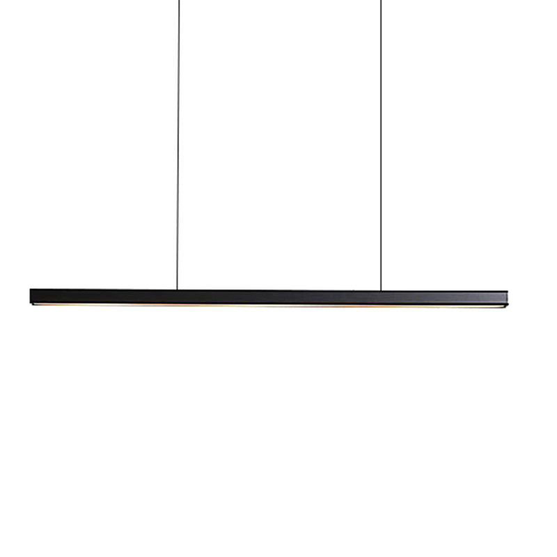 Modern LED Ceiling Chandelier Nordic Dining Room Long Linear Pendant Light