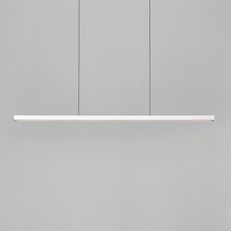 Modern LED Ceiling Chandelier Nordic Dining Room Long Linear Pendant Light