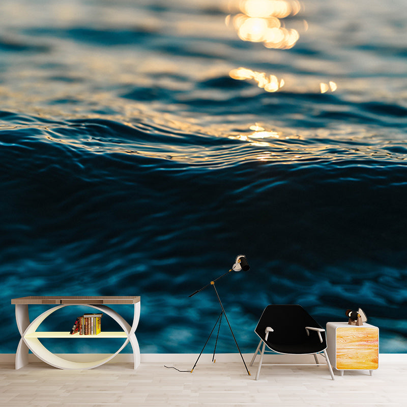 Washable Stain Resistant Mural Wallpaper Sea Indoor Wall Mural