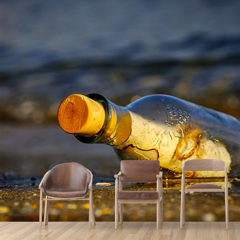 Beach Photography Mural Wallpaper Decorative Bedroom Wall Mural