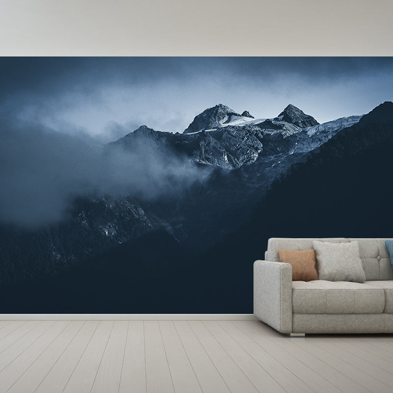 Photography Wall Mural Wallpaper Mountain Sitting Room Wall Mural