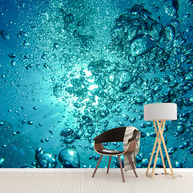 Modern Photography Mural Wallpaper Underwater Living Room Wall Mural