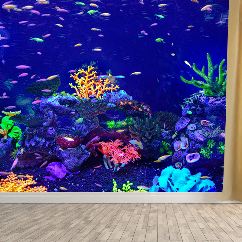 Decorative Photography Mural Wallpaper Marine Life Indoor Wall Mural