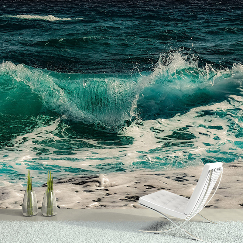 Sea Wave Wall Mural Wallpaper Photography Living Room Wall Mural