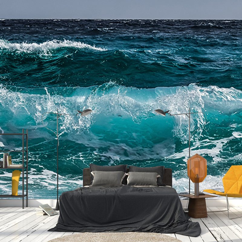 Sea Wave Wall Mural Wallpaper Photography Living Room Wall Mural