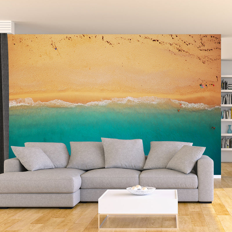 Beach Photography Environment Friendly Mural Wallpaper Bedroom Wall Mural